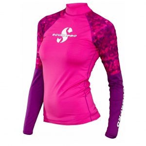 SCUBAPRO UPF 50 Women's Long Sleeve Rash Guard