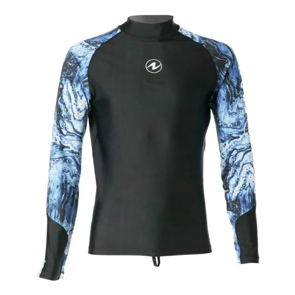 Aqua Lung Aqua Rashguard Long & Short Sleeve- Men's - Image 4