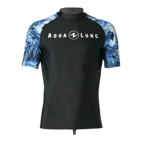 Aqua Lung Aqua Rashguard Long & Short Sleeve- Men's - Image 2